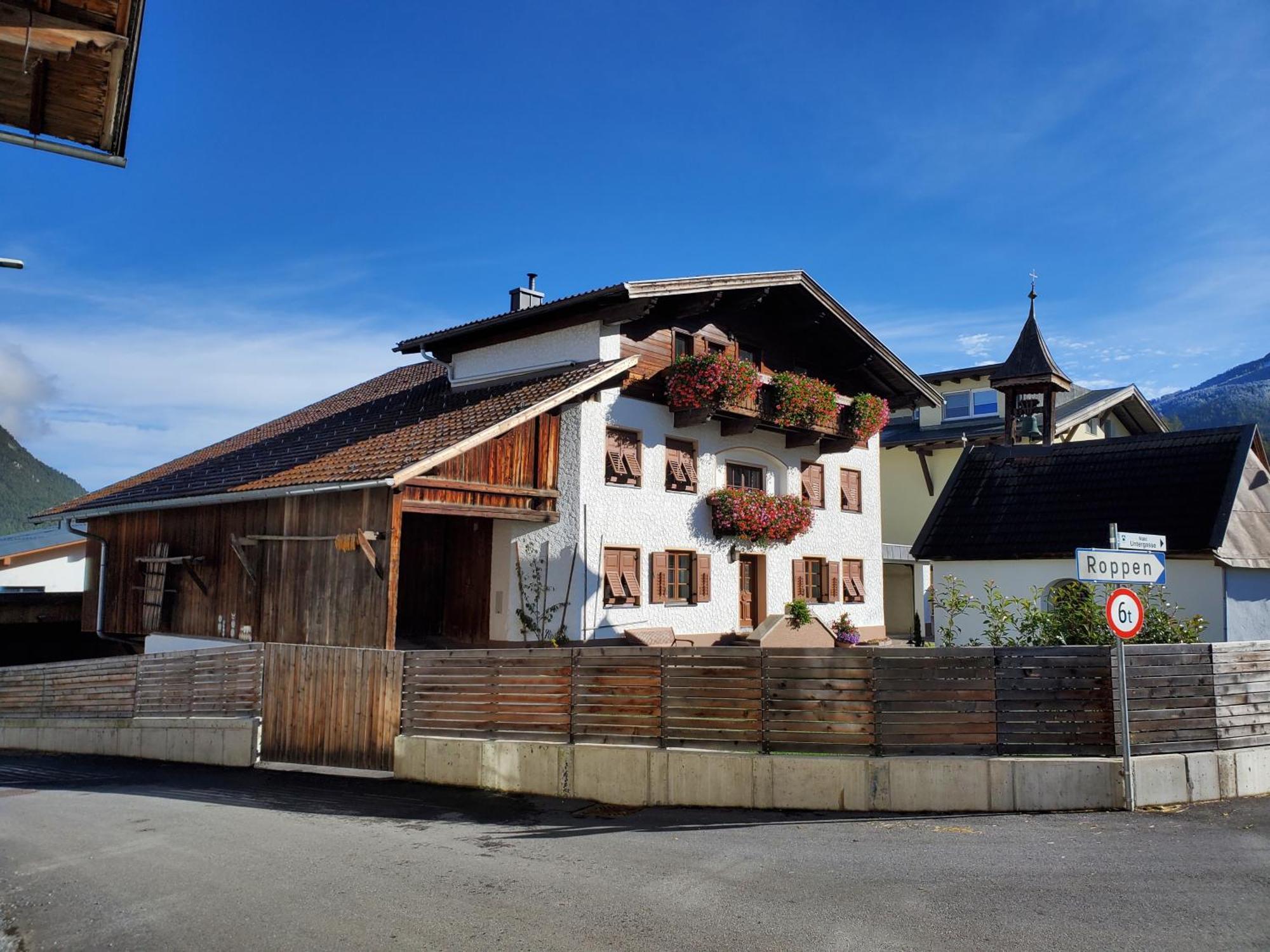 Ferienwohnung Beilelers Hof Arzl im Pitztal Exterior foto